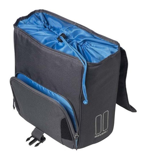Sakwa miejska pojedyncza BASIL SPORT DESIGN COMMUTER BAG 18L, tablet/notebook, mocowanie na haki Hook-On System, wodoodporna gra Sakwa miejska pojedyncza BASIL SPORT DESIGN COMMUTER BAG 18L, tablet/notebook, mocowanie na haki Hook-On System, wodoodporna gra