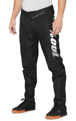 Spodnie męskie 100% R-CORE Pants black roz. 38 (EUR 52) (WYPRZEDAŻ -50%)