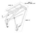 Bagażnik tylny BLACKBURN OUTPOST REAR World Touring Rack (NEW)