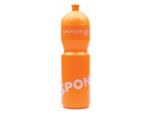 Bidon SPONSER NET orange / silver 750 ml (NEW) Bidon SPONSER NET orange / silver 750 ml (NEW)