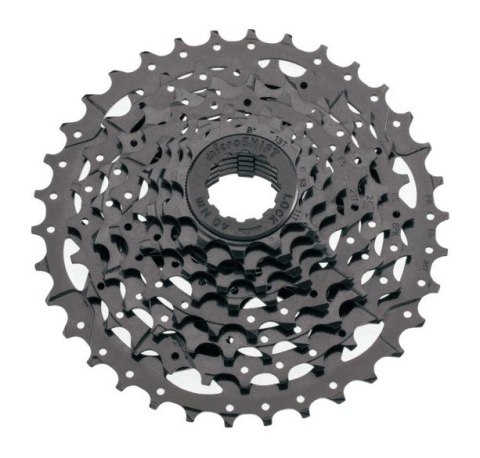 Kaseta MICROSHIFT MEZZO, 8.rzędowa, Stalowa, Kompatybilna z Shimano, 11-13-15-18-21-24-28-34, Czarna (NEW) Kaseta MICROSHIFT MEZZO, 8.rzędowa, Stalowa, Kompatybilna z Shimano, 11-13-15-18-21-24-28-34, Czarna (NEW)