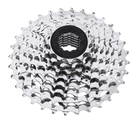 Kaseta MICROSHIFT R8, 8.rzędowa, Stalowa, Kompatybilna z Shimano, 11-13-15-17-19-21-24-28, Nikiel (NEW)