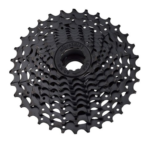 Kaseta MICROSHIFT R8, 8.rzędowa, Stalowa, Kompatybilna z Shimano, 12-13-15-17-19-21-23-25, Czarna (NEW) Kaseta MICROSHIFT R8, 8.rzędowa, Stalowa, Kompatybilna z Shimano, 12-13-15-17-19-21-23-25, Czarna (NEW)