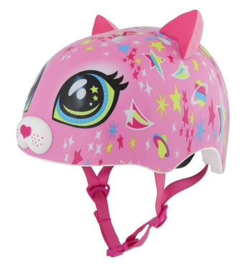 Kask dziecięcy juniorski RASKULLZ ASTRO CAT pink roz. S CHILD FS 5+ (50-54 cm) (NEW) Kask dziecięcy juniorski RASKULLZ ASTRO CAT pink roz. S CHILD FS 5+ (50-54 cm) (NEW)