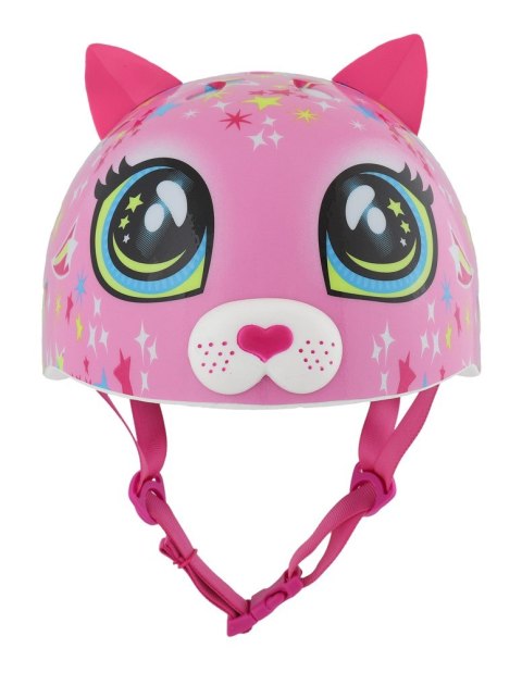 Kask dziecięcy juniorski RASKULLZ ASTRO CAT pink roz. S CHILD FS 5+ (50-54 cm) (NEW) Kask dziecięcy juniorski RASKULLZ ASTRO CAT pink roz. S CHILD FS 5+ (50-54 cm) (NEW)