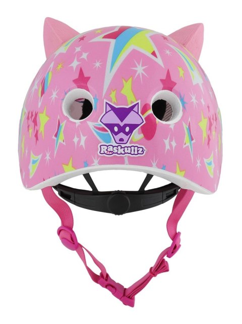 Kask dziecięcy juniorski RASKULLZ ASTRO CAT pink roz. S CHILD FS 5+ (50-54 cm) (NEW) Kask dziecięcy juniorski RASKULLZ ASTRO CAT pink roz. S CHILD FS 5+ (50-54 cm) (NEW)