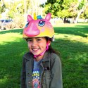 Kask dziecięcy juniorski RASKULLZ SUPER RAINBOW CORN pink roz. XS TODDLER FS 3+ (48-52 cm) (NEW)