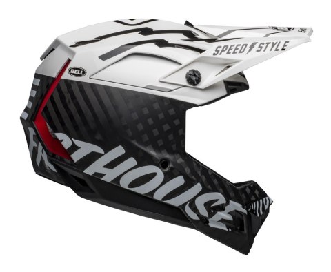 Kask full face BELL FULL-10 MIPS SPHERICAL fasthouse matte gloss white black roz. M (55-57 cm) (NEW). Kask full face BELL FULL-10 MIPS SPHERICAL fasthouse matte gloss white black roz. M (55-57 cm) (NEW).