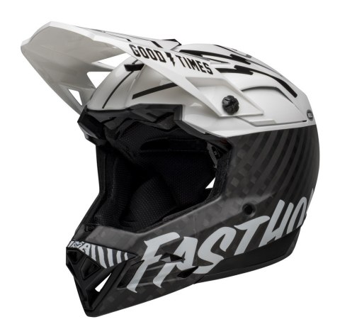 Kask full face BELL FULL-10 MIPS SPHERICAL fasthouse matte gloss white black roz. M (55-57 cm) (NEW). Kask full face BELL FULL-10 MIPS SPHERICAL fasthouse matte gloss white black roz. M (55-57 cm) (NEW).