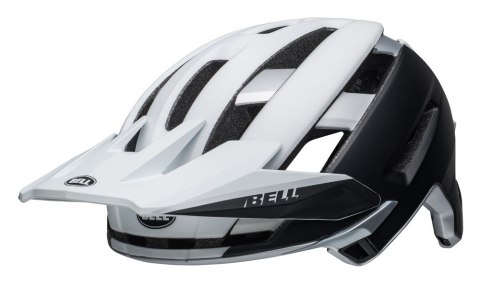 Kask full face BELL SUPER AIR R MIPS SPHERICAL matte black white roz. L (59-63 cm) (NEW). Kask full face BELL SUPER AIR R MIPS SPHERICAL matte black white roz. L (59-63 cm) (NEW).