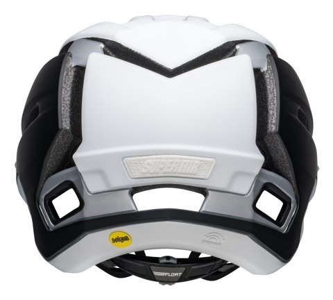 Kask full face BELL SUPER AIR R MIPS SPHERICAL matte black white roz. L (59-63 cm) (NEW). Kask full face BELL SUPER AIR R MIPS SPHERICAL matte black white roz. L (59-63 cm) (NEW).