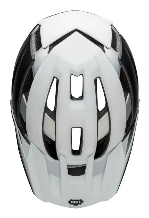 Kask full face BELL SUPER AIR R MIPS SPHERICAL matte black white roz. L (59-63 cm) (NEW). Kask full face BELL SUPER AIR R MIPS SPHERICAL matte black white roz. L (59-63 cm) (NEW).