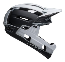 Kask full face BELL SUPER AIR R MIPS SPHERICAL matte black white roz. M (55-59 cm) (NEW).