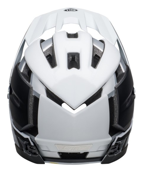 Kask full face BELL SUPER AIR R MIPS SPHERICAL matte black white roz. M (55-59 cm) (NEW). Kask full face BELL SUPER AIR R MIPS SPHERICAL matte black white roz. M (55-59 cm) (NEW).
