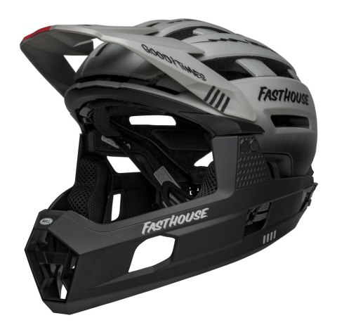 Kask full face BELL SUPER AIR R MIPS SPHERICAL matte gray black fasthouse roz. L (59-63 cm) (NEW) Kask full face BELL SUPER AIR R MIPS SPHERICAL matte gray black fasthouse roz. L (59-63 cm) (NEW)