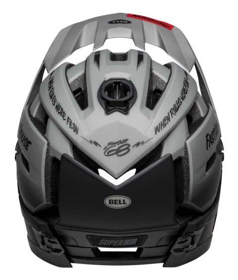 Kask full face BELL SUPER AIR R MIPS SPHERICAL matte gray black fasthouse roz. L (59-63 cm) (NEW) Kask full face BELL SUPER AIR R MIPS SPHERICAL matte gray black fasthouse roz. L (59-63 cm) (NEW)