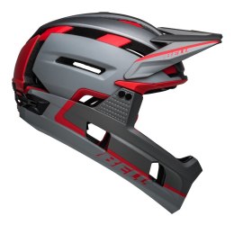 Kask full face BELL SUPER AIR R MIPS SPHERICAL matte gray red roz. M (55-59 cm) (NEW).
