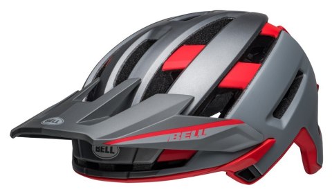 Kask full face BELL SUPER AIR R MIPS SPHERICAL matte gray red roz. M (55-59 cm) (NEW). Kask full face BELL SUPER AIR R MIPS SPHERICAL matte gray red roz. M (55-59 cm) (NEW).