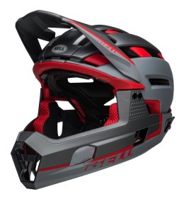 Kask full face BELL SUPER AIR R MIPS SPHERICAL matte gray red roz. S (52-56 cm) (NEW).