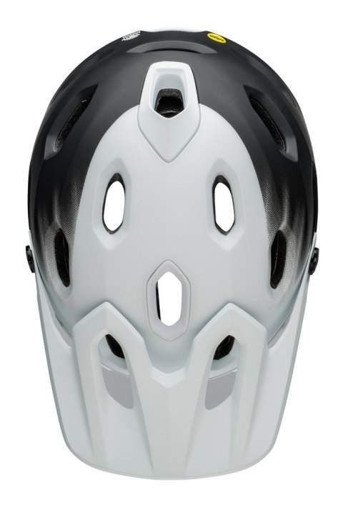 Kask full face BELL SUPER DH MIPS SPHERICAL matte black white roz. S (52-56 cm) (NEW) Kask full face BELL SUPER DH MIPS SPHERICAL matte black white roz. S (52-56 cm) (NEW)