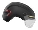 Kask miejski GIRO ETHOS SHIELD INTEGRATED MIPS LED matte black roz. M (55-59 cm) (NEW)