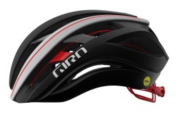 Kask szosowy GIRO AETHER SPHERICAL MIPS matte black white red roz. M (55-59 cm)