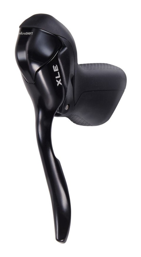 Klamkomanetka MICROSHIFT XLE, Lewa, 1.rzędowa, Kompatybilna z Shimano, Dual Control, Z Dźwiginią Hamulca Tylko, Czarna (NEW) Klamkomanetka MICROSHIFT XLE, Lewa, 1.rzędowa, Kompatybilna z Shimano, Dual Control, Z Dźwiginią Hamulca Tylko, Czarna (NEW)