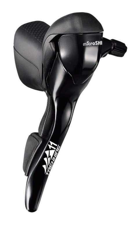 Klamkomanetka MICROSHIFT XLE, Prawa, 11.rzędowa, Kompatybilna z Shimano, Dual Control, Czarna (NEW) Klamkomanetka MICROSHIFT XLE, Prawa, 11.rzędowa, Kompatybilna z Shimano, Dual Control, Czarna (NEW)