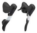 Klamkomanetki MICROSHIFT CENTOS, Para, 10.rzędowe(2x10), Kompatybilne z Shimano, Dual Control, Zebra (NEW)