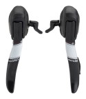 Klamkomanetki MICROSHIFT CENTOS, Para, 10.rzędowe(2x10), Kompatybilne z Shimano, Dual Control, Zebra (NEW)