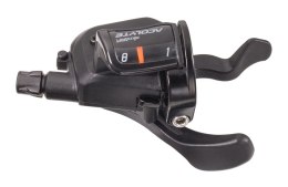 Manetka MICROSHIFT ACOLYTE, Prawa, 8.rzędowa, Nie kompatybilna z Shimano, Xpress Trigger, Optyczny Wskaźnik Przełożeń (NEW)