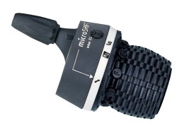 Manetka MICROSHIFT INTER 3, Prawa, 3.rzędowa, Kompatybilna z Shimano, Twist Shifter, Indeksowanie (NEW)