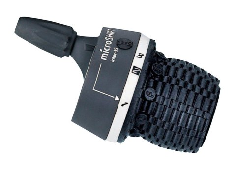 Manetka MICROSHIFT INTER 3, Prawa, 3.rzędowa, Kompatybilna z Shimano, Twist Shifter, Indeksowanie (NEW)