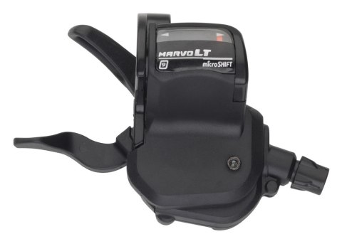 Manetka MICROSHIFT MARVO, Prawa, 9.rzędowa, Kompatybilna z Shimano, Xpress Trigger, Optyczny Wskaźnik Przełożeń (NEW) Manetka MICROSHIFT MARVO, Prawa, 9.rzędowa, Kompatybilna z Shimano, Xpress Trigger, Optyczny Wskaźnik Przełożeń (NEW)