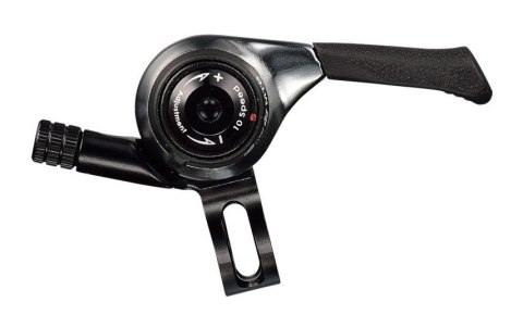 Manetka MICROSHIFT, Prawa, 10.rzędowa, Kompatybilna z Shimano, Thumb Shifter, Indeksowanie/Friction (NEW) Manetka MICROSHIFT, Prawa, 10.rzędowa, Kompatybilna z Shimano, Thumb Shifter, Indeksowanie/Friction (NEW)