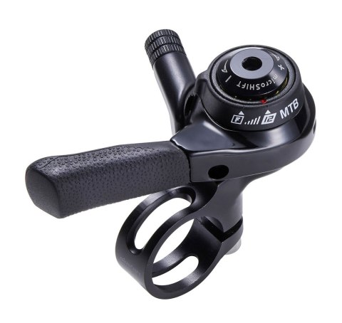 Manetka MICROSHIFT, Prawa, 12.rzędowa, Kompatybilna z Shimano, Thumb Shifter, Friction/Indeksowanie (NEW) Manetka MICROSHIFT, Prawa, 12.rzędowa, Kompatybilna z Shimano, Thumb Shifter, Friction/Indeksowanie (NEW)