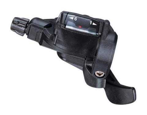 Manetka MICROSHIFT, Prawa, 6.rzędowa, Kompatybilna z Shimano, Thumb Tap, Optyczny Wskaźnik Przełożeń (NEW) Manetka MICROSHIFT, Prawa, 6.rzędowa, Kompatybilna z Shimano, Thumb Tap, Optyczny Wskaźnik Przełożeń (NEW)