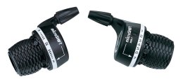 Manetki MICROSHIFT, Para, 7.rzędowe(3x7), Kompatybilne z Shimano, Twist Shifter, Indeksowanie (NEW)