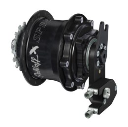 Piasta ROHLOFF SPEEDHUB 500/14 A12 DB OEM2 32 otw. Czarna, Zestaw (Pod Sztywną Oś/Hamulec Tarczowy/Adapter OEM2) (NEW)