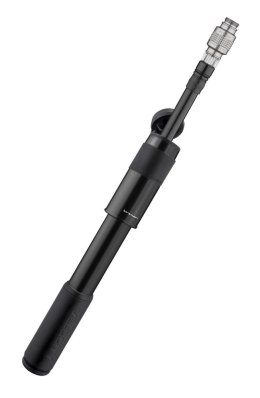 Pompka ręczna BIRZMAN Velocity Road Black (Presta/Schrader), 160psi/11bar, Długość 193mm, CNC, Czarna (NEW)