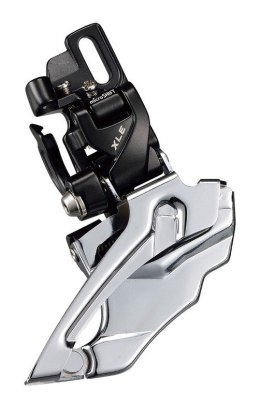 Przerzutka Przednia MICROSHIFT XLE, 10.rzędowa(2x10), Kompatybilna z Shimano, Mocowanie Bezpośrednie, Zęby Górne 38-44T, Pojemno