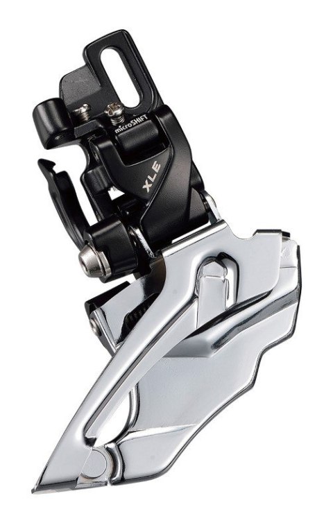 Przerzutka Przednia MICROSHIFT XLE, 10.rzędowa(2x10), Kompatybilna z Shimano, Mocowanie Bezpośrednie, Zęby Górne 38-44T, Pojemno Przerzutka Przednia MICROSHIFT XLE, 10.rzędowa(2x10), Kompatybilna z Shimano, Mocowanie Bezpośrednie, Zęby Górne 38-44T, Pojemno