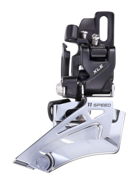 Przerzutka Przednia MICROSHIFT XLE, 11.rzędowa(2x11), Kompatybilna z Shimano, Mocowanie Bezpośrednie, Zęby Górne 34-38T, Pojemno Przerzutka Przednia MICROSHIFT XLE, 11.rzędowa(2x11), Kompatybilna z Shimano, Mocowanie Bezpośrednie, Zęby Górne 34-38T, Pojemno