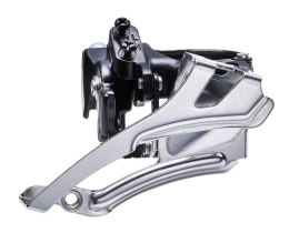 Przerzutka Przednia MICROSHIFT MARVO, 9.rzędowa(2x9), Kompatybilna z Shimano, Mocowanie Obejmą, Zęby Górne 34-38T, Pojemność 14T