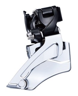Przerzutka Przednia MICROSHIFT MARVO, 9.rzędowa(2x9), Kompatybilna z Shimano, Mocowanie Obejmą, Zęby Górne 34-42T, Pojemność 14T