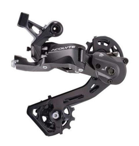 Przerzutka Tylna MICROSHIFT ACOLYTE, 8.rzędowa, Nie kompatybilna z Shimano, Średni Wózek, Max. Tryb 42-46T, Pojemność 41T, Sprzę Przerzutka Tylna MICROSHIFT ACOLYTE, 8.rzędowa, Nie kompatybilna z Shimano, Średni Wózek, Max. Tryb 42-46T, Pojemność 41T, Sprzę