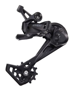 Przerzutka Tylna MICROSHIFT ADVENT, 9.rzędowa(2x9), Niekompatybilna z Shimano, Długi Wózek, Max. Tryb 42-46T, Pojemność 47T, Spr