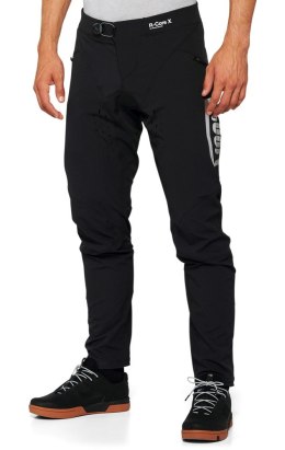 Spodnie męskie 100% R-CORE X Pants black roz. 32 (EUR 46) (WYPRZEDAŻ -50%)