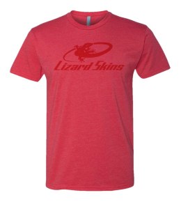 T-shirt LIZARD SKINS SUBTLE LOGO red roz. L (NEW)