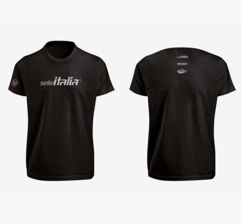 T-shirt SELLE ITALIA, Black - XL (NEW) T-shirt SELLE ITALIA, Black - XL (NEW)